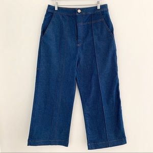 ASOS 70s Wide Leg Crop Jeans